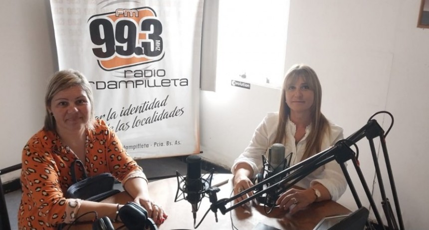 Sonia Martínez y Gabriela Rodríguez visitaron Radio Urdampilleta y contaron las actividades de la gestión en Adultos Mayores del Partido de Bolóivar