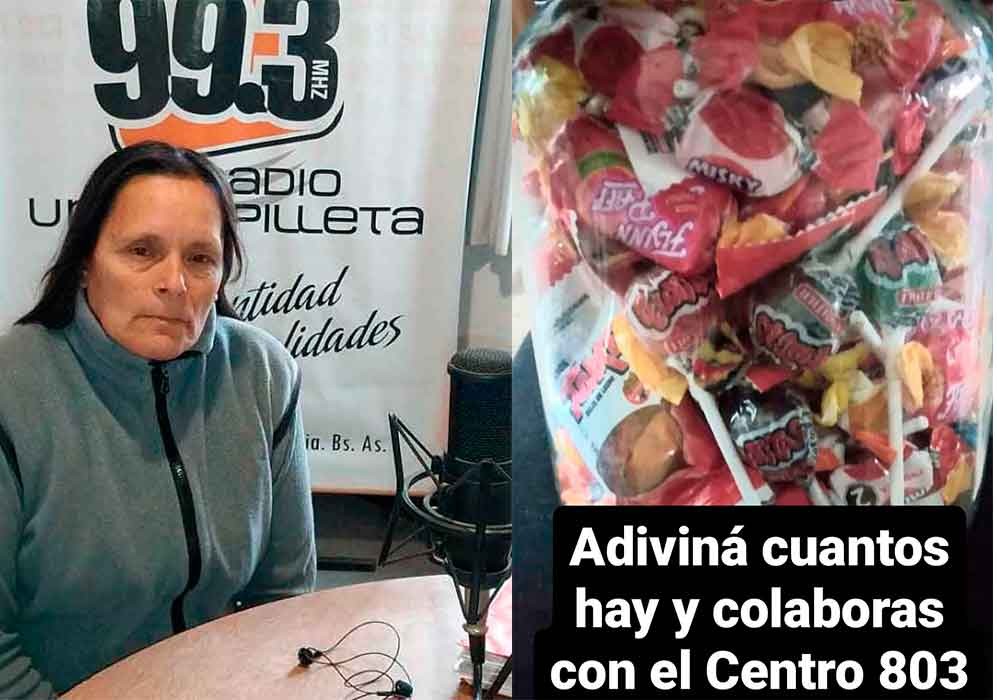 Ana Torres visitó los estudios de Radio Urdampilleta, para contar una iniciativa solidaria para el Centro Educativo Complementario n°803